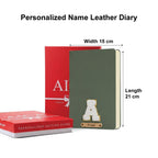 Personalized Name & Embroidery  Patch Diary
