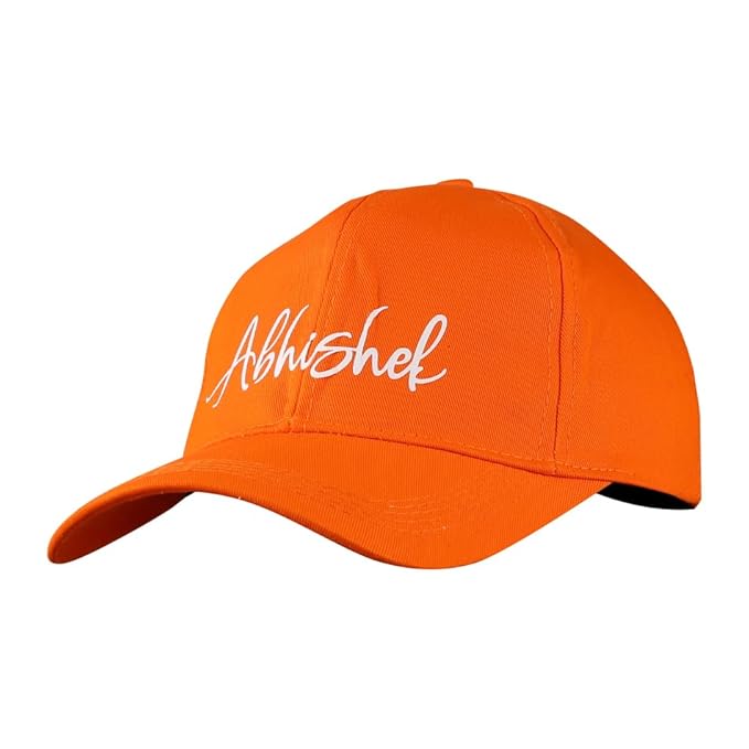 Personalised Cotton Cap – Free Size