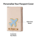 Personalized Patch Passport Cover