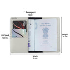 Personalized Patch Passport Cover