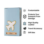 Personalized Patch Passport Cover