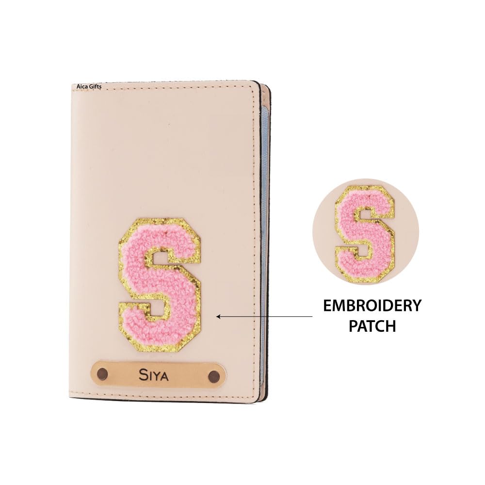 Personalized Patch Passport Cover