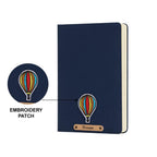Personalized Name & Embroidery  Patch Diary