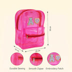 Personalized Backpack For Kids - Purple
