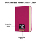 Personalized Name & Embroidery  Patch Diary