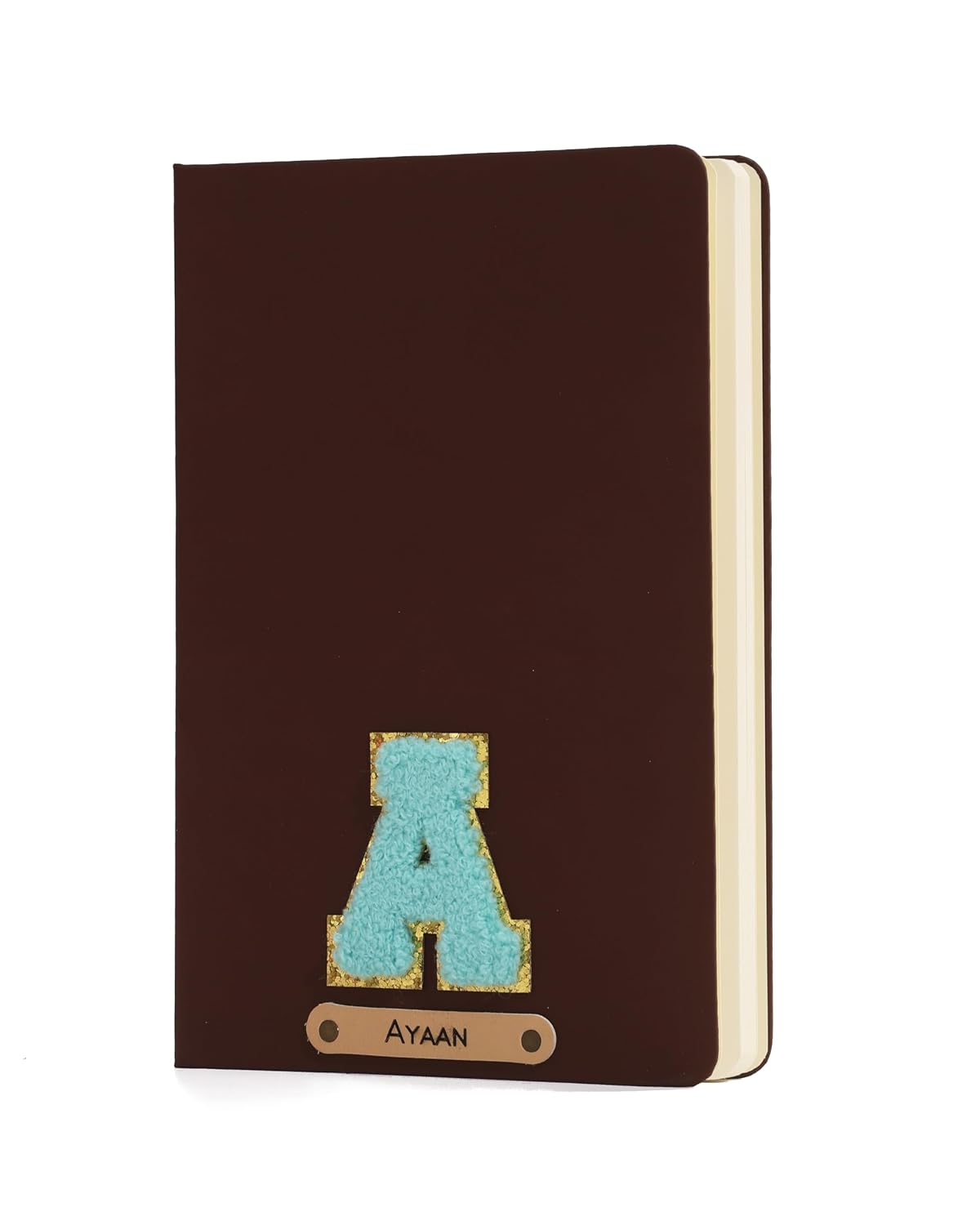 Personalized Name & Embroidery  Patch Diary