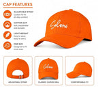 Personalised Cotton Cap – Free Size