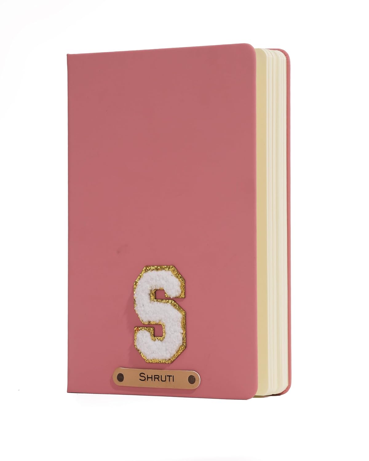 Personalized Name & Embroidery  Patch Diary