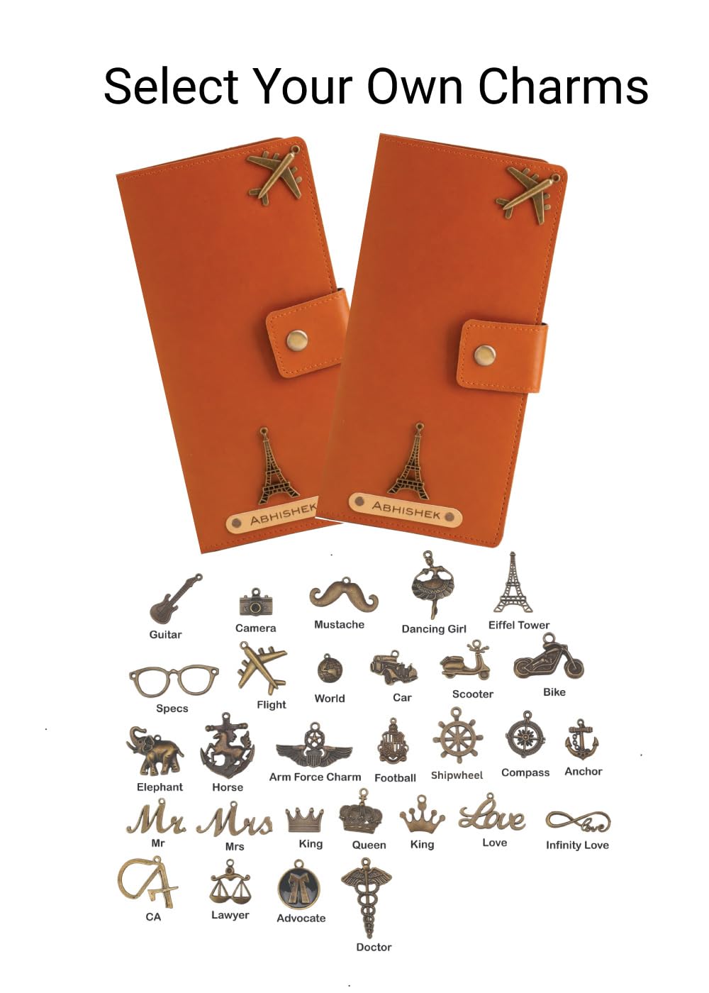 Personalized Long Passport Wallet All