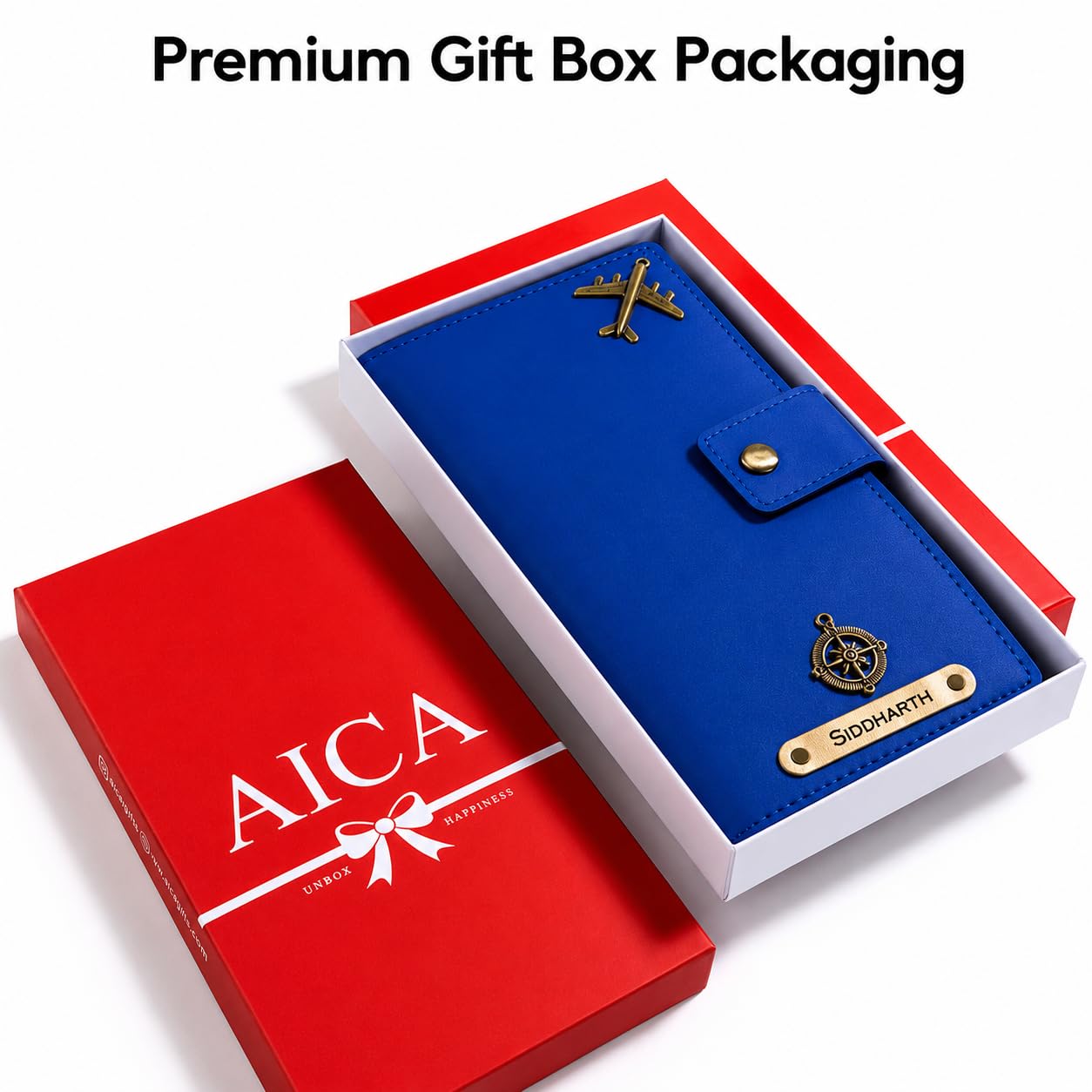 Personalized Long Passport Wallet All