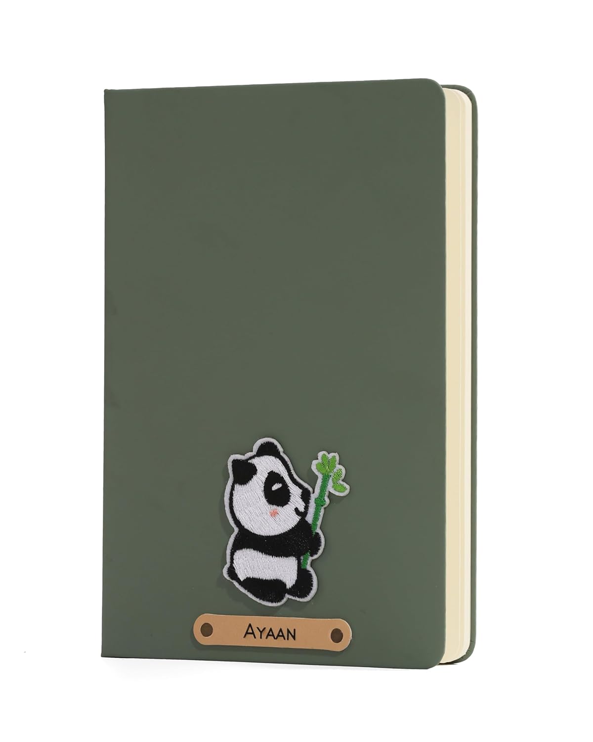 Personalized Name & Embroidery  Patch Diary
