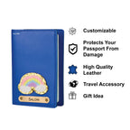 Personalized Patch Passport Cover