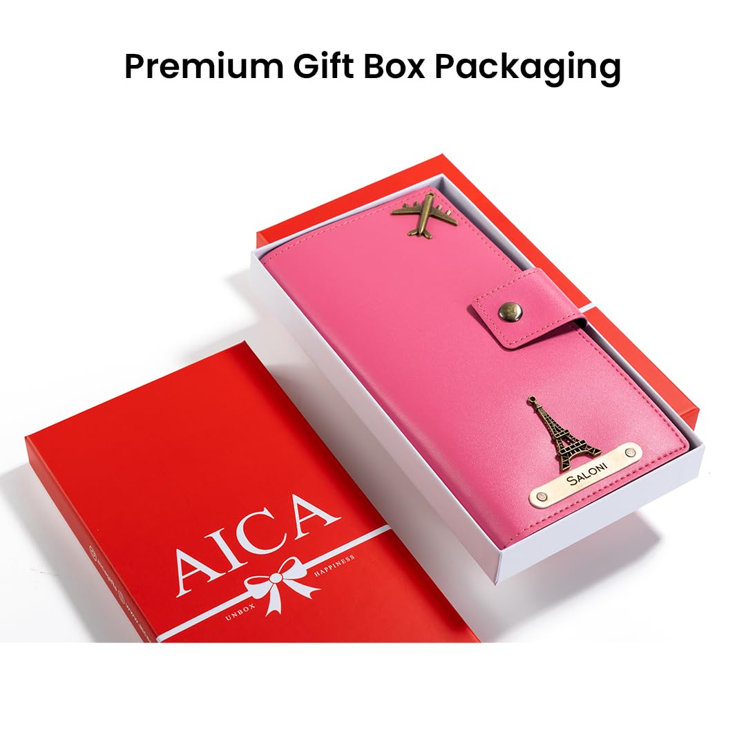 Personalized Long Passport Wallet All