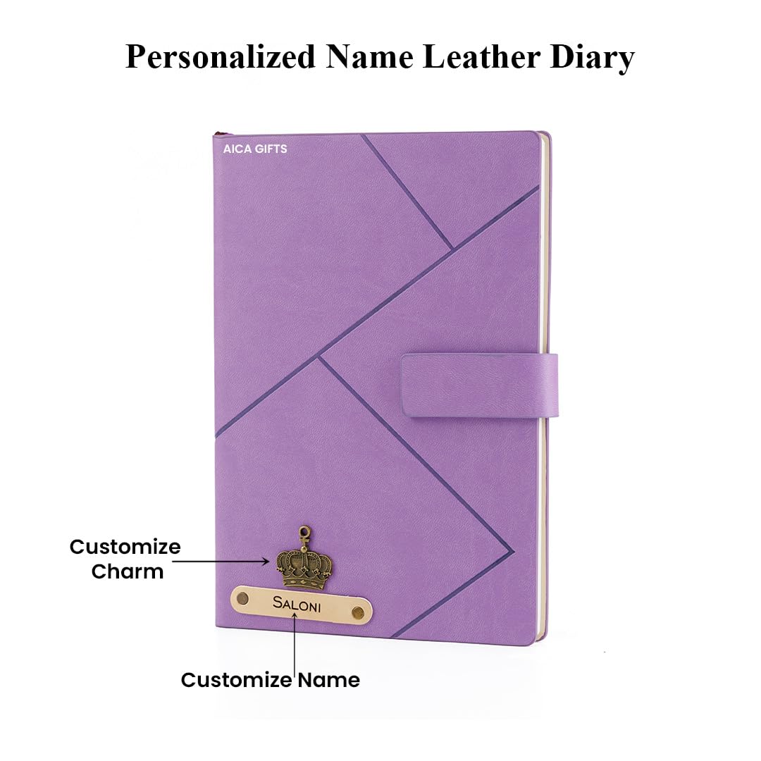 Personalized Self Design Diary - A5 Size 160 Pages