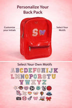 Personalized Backpack For Kids - Purple