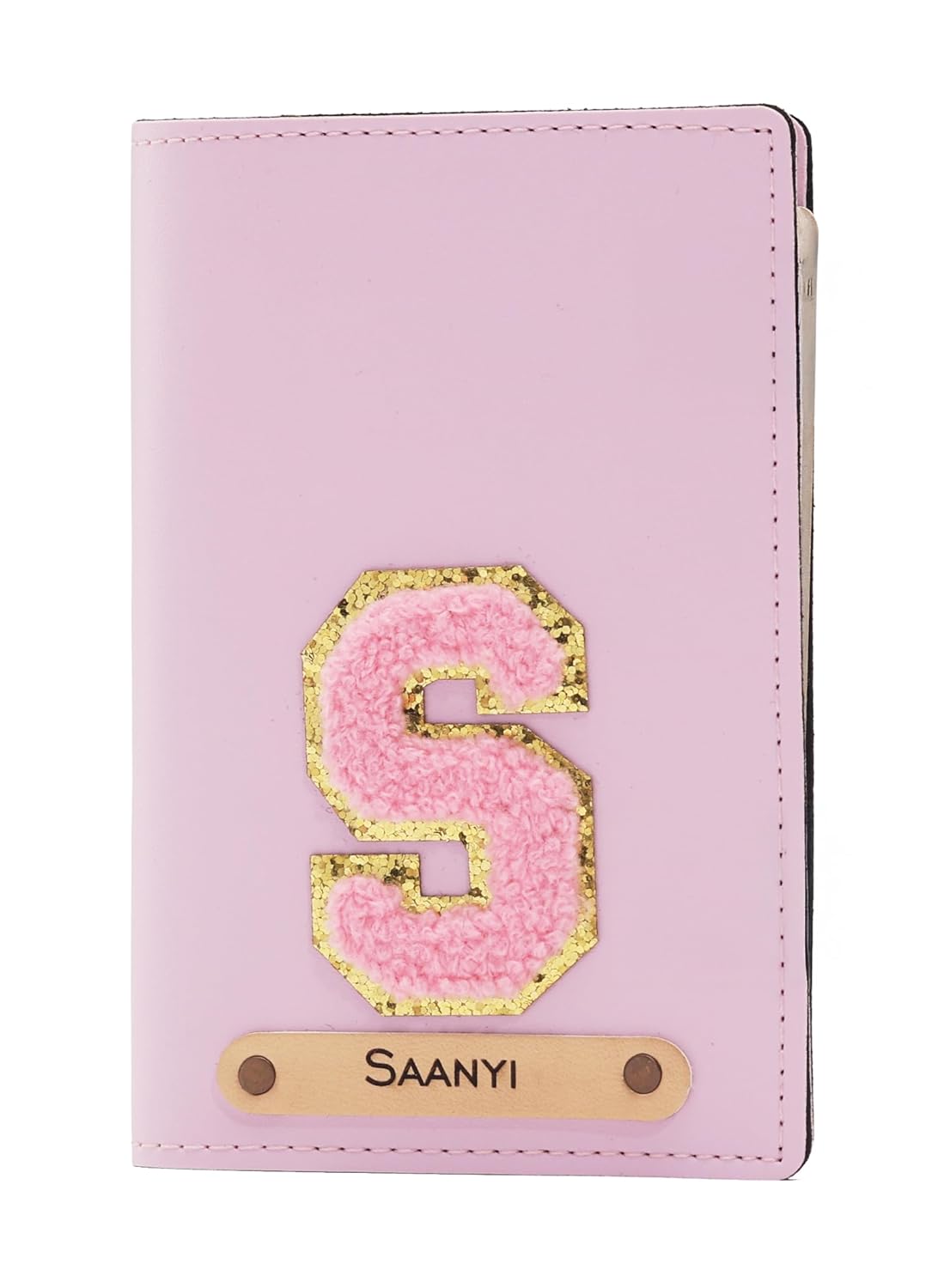 Personalized Patch Passport Cover