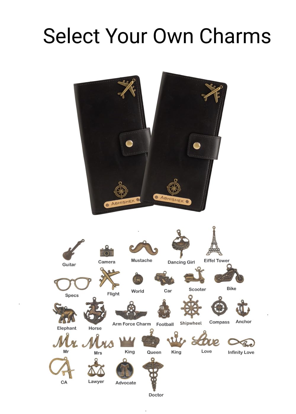 Personalized Long Passport Wallet All