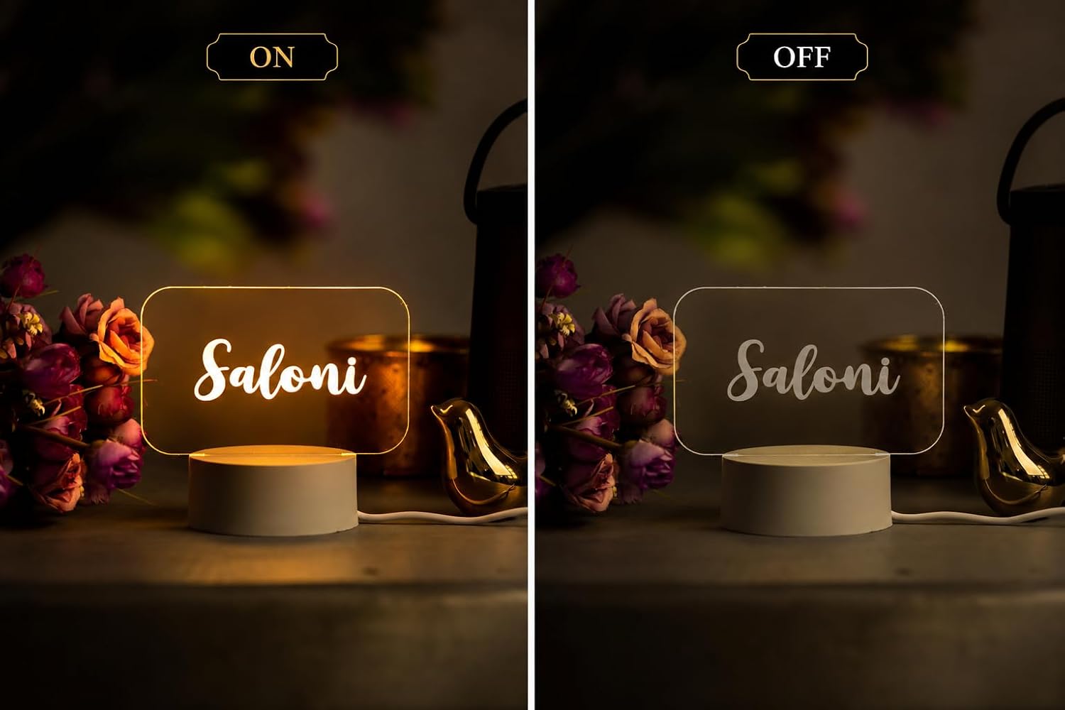 Personalized LED Name Lamp