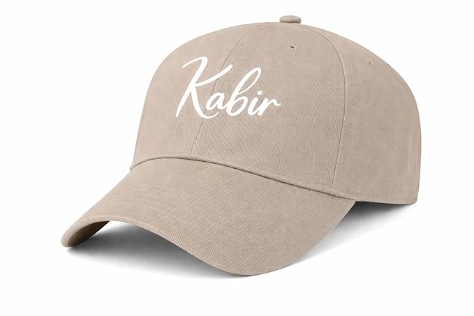 Personalised Cotton Cap – Free Size