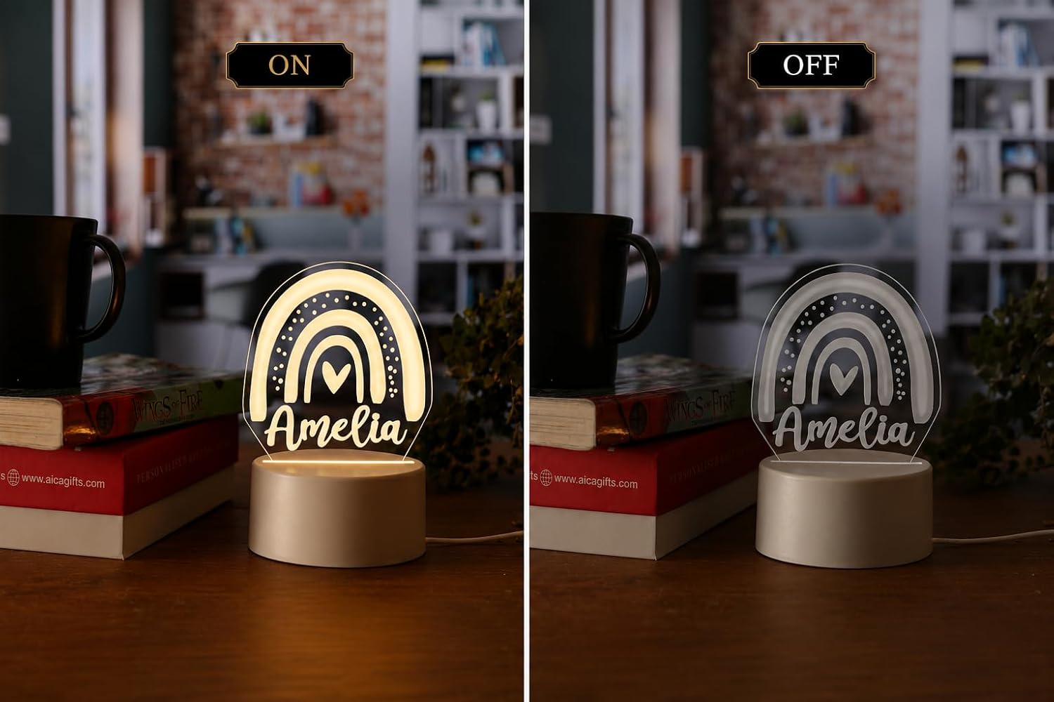 Personalized LED Name Lamp
