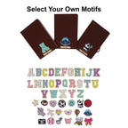 Personalized Name & Embroidery  Patch Diary