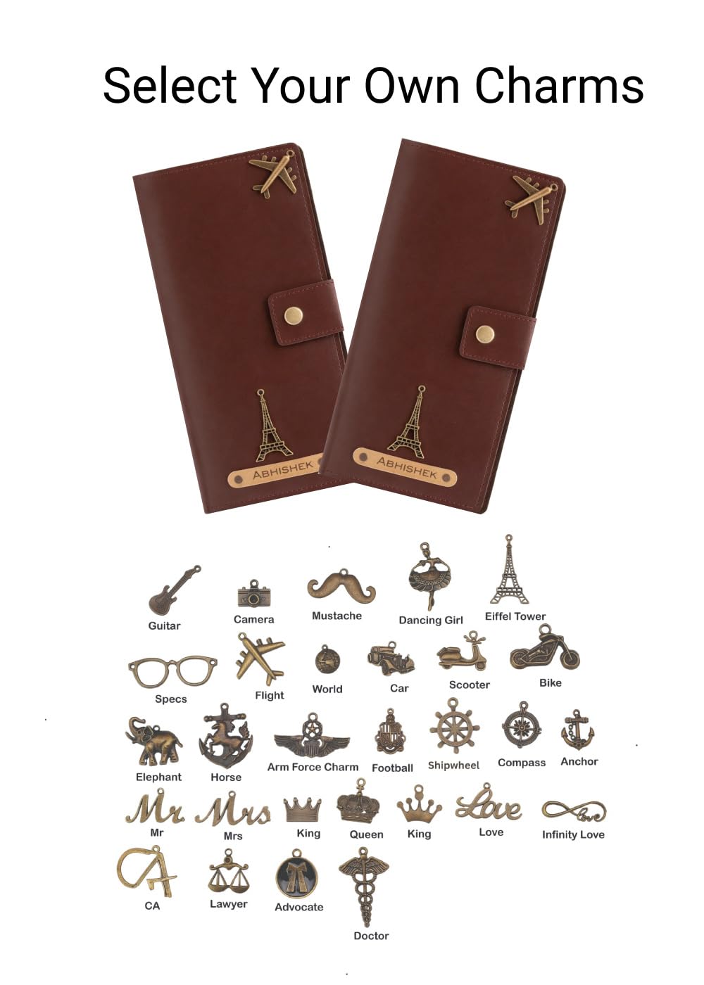 Personalized Long Passport Wallet All