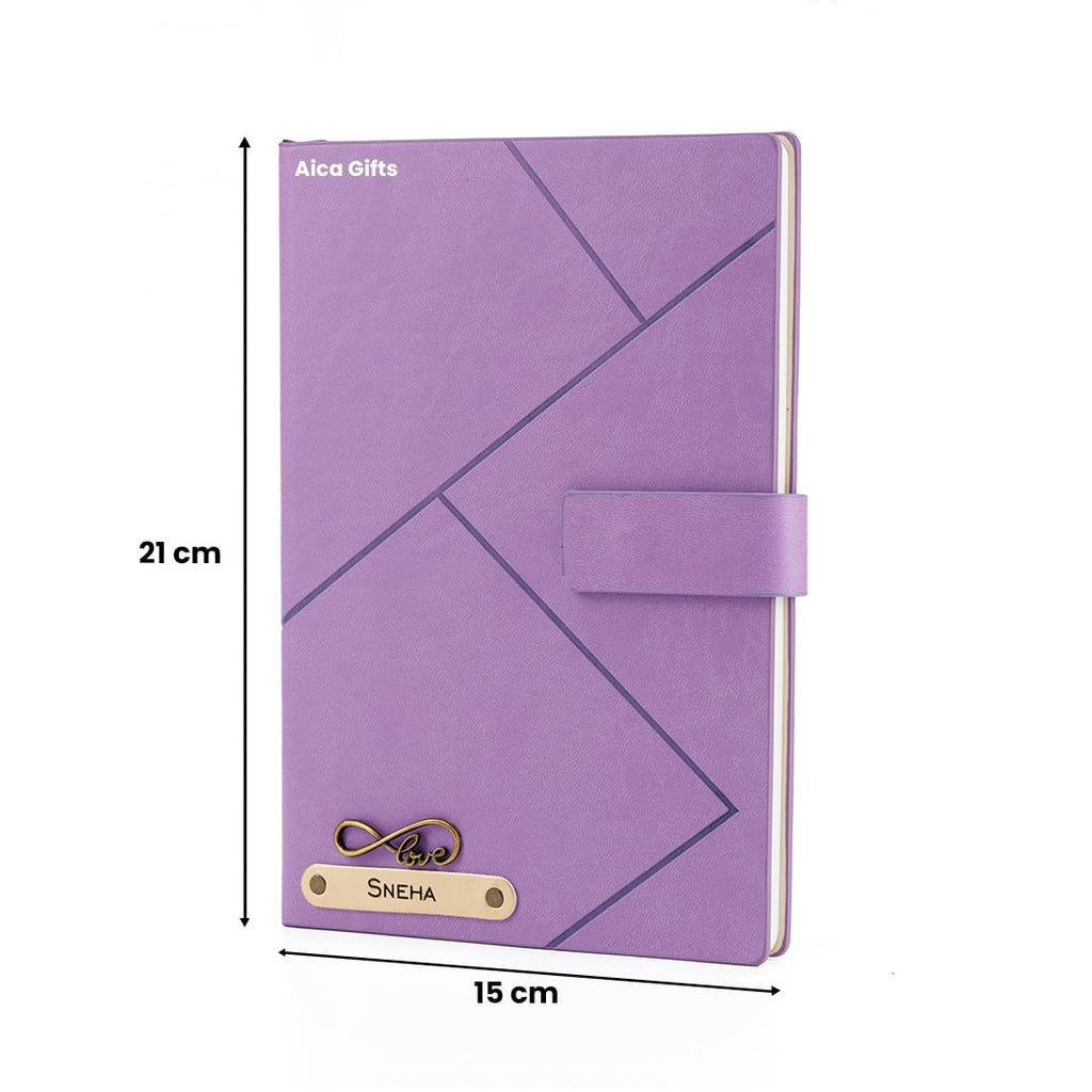 Personalized Self Design Diary - A5 Size 160 Pages