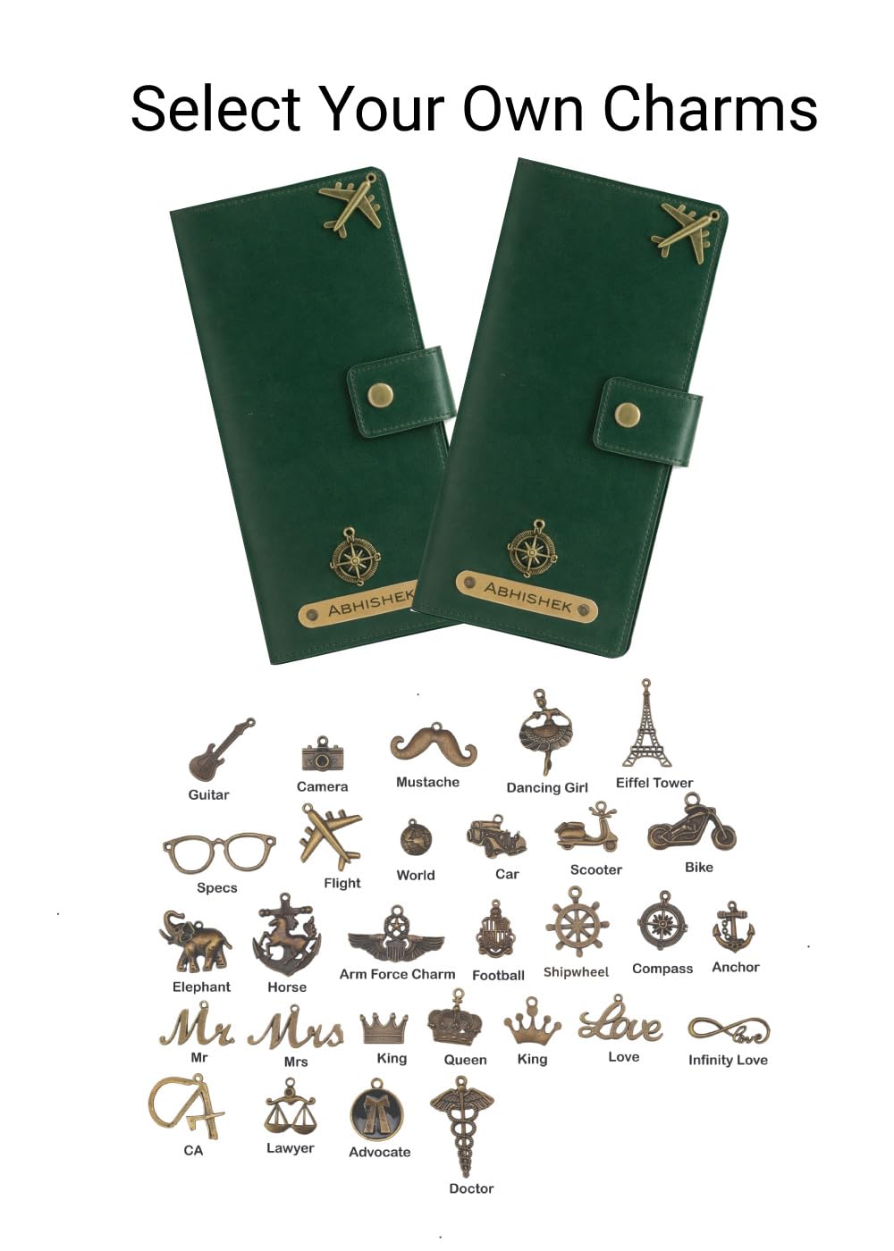 Personalized Long Passport Wallet All