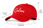 Personalised Cotton Cap – Free Size