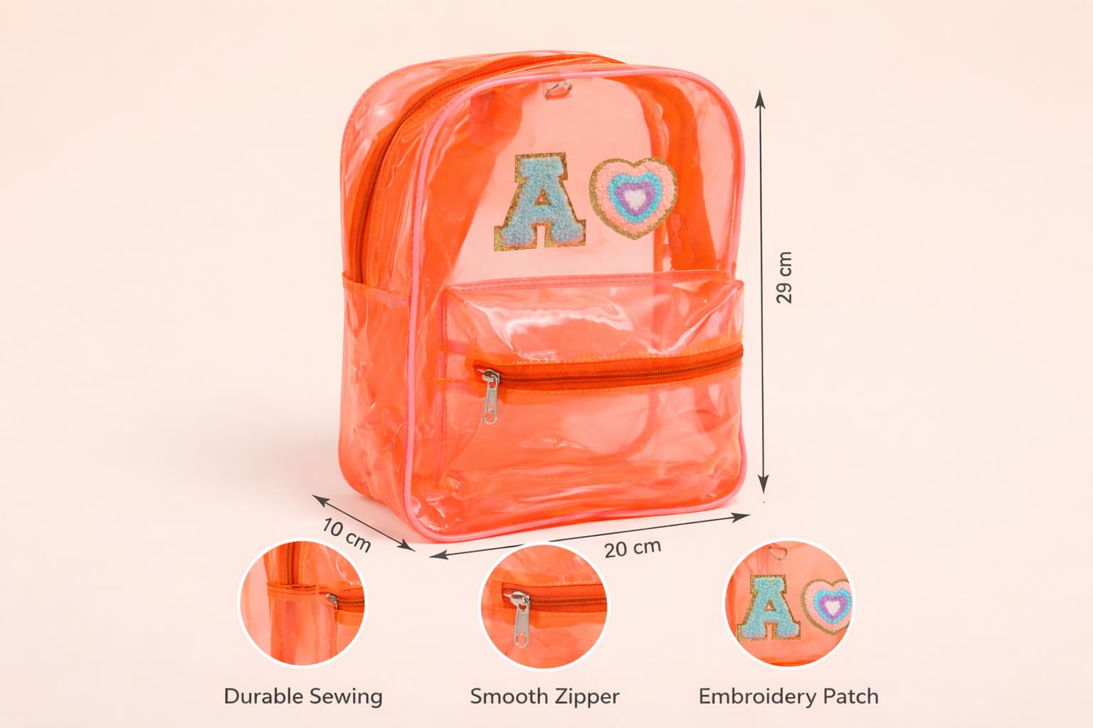 Personalized Backpack For Kids - Purple