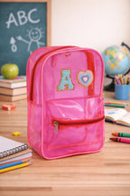 Personalized Backpack For Kids - Purple