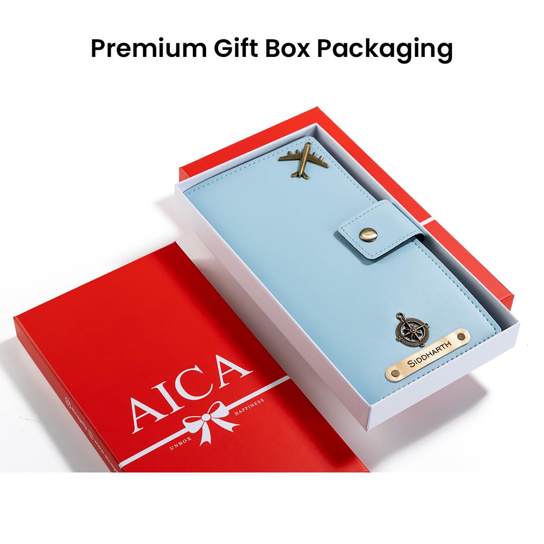 Personalized Long Passport Wallet All