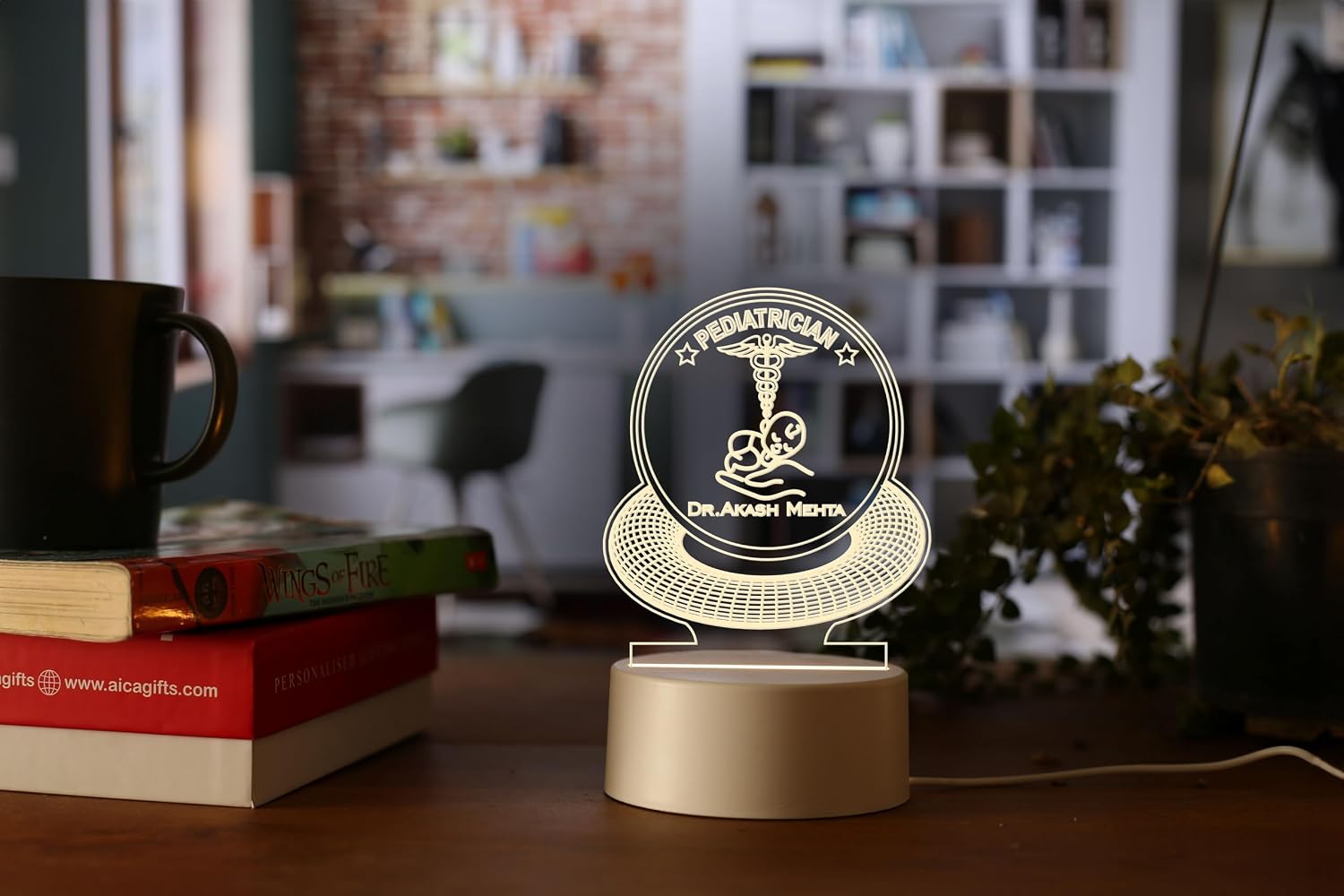 Personalized Doctor LED Table Lamp