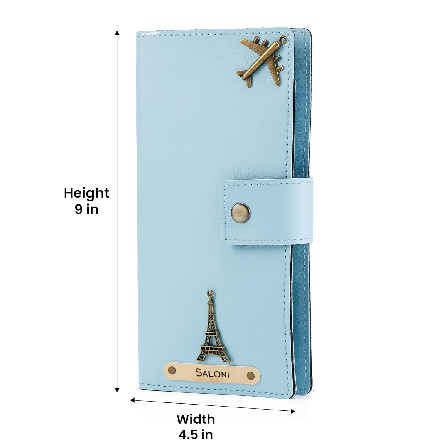 Personalized Long Passport Wallet All