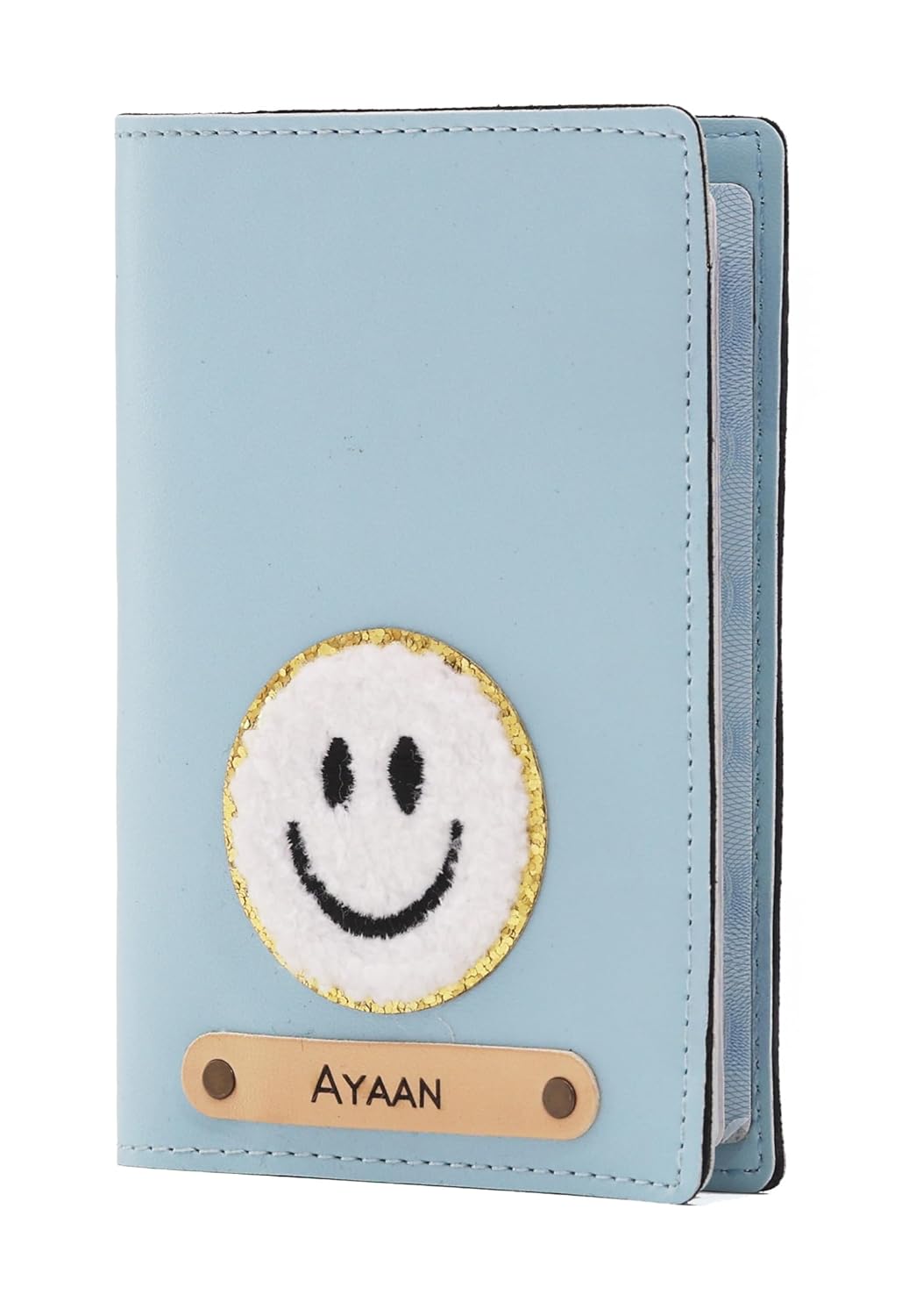 Personalized Patch Passport Cover