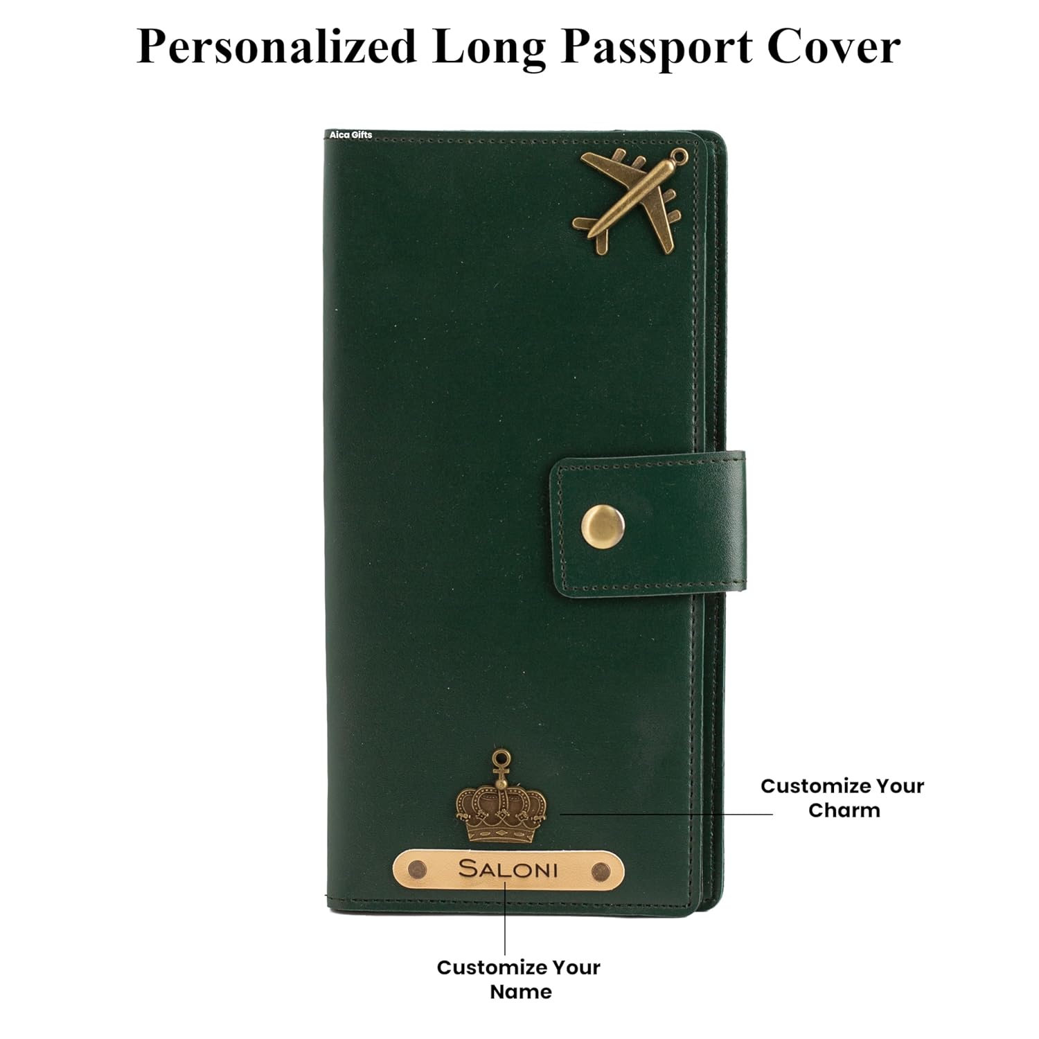 Personalized Long Passport Wallet All