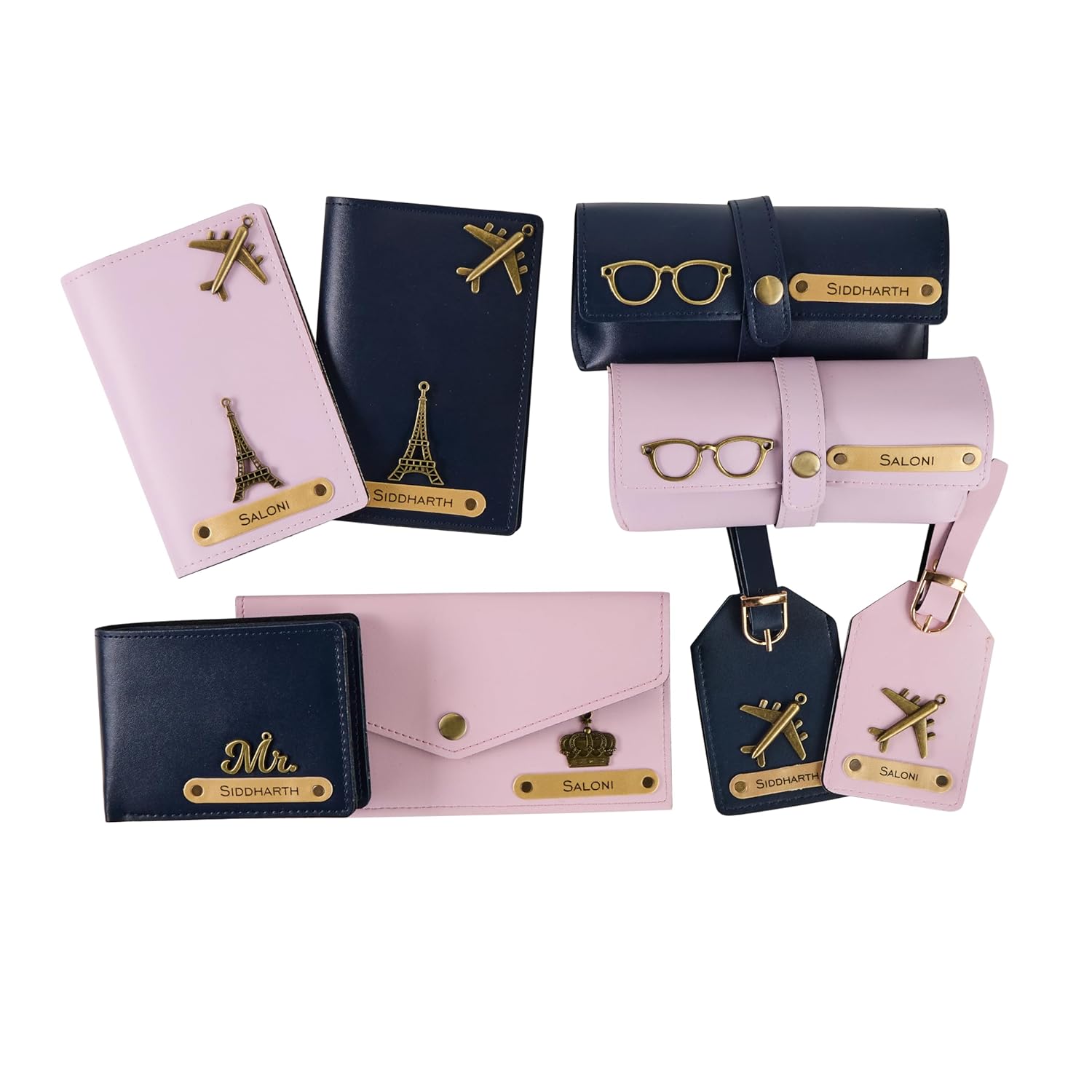 Personalised 8Pcs Couple Combo Gift Set