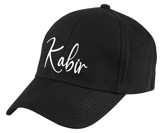 Personalised Cotton Cap – Free Size