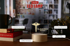 Personalized Doctor Degree LED Table Lamp