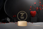Personalized Couple Name & Date LED Night Lamp
