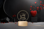 Personalized Couple Name & Date LED Night Lamp