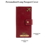 Personalized Long Passport Wallet All