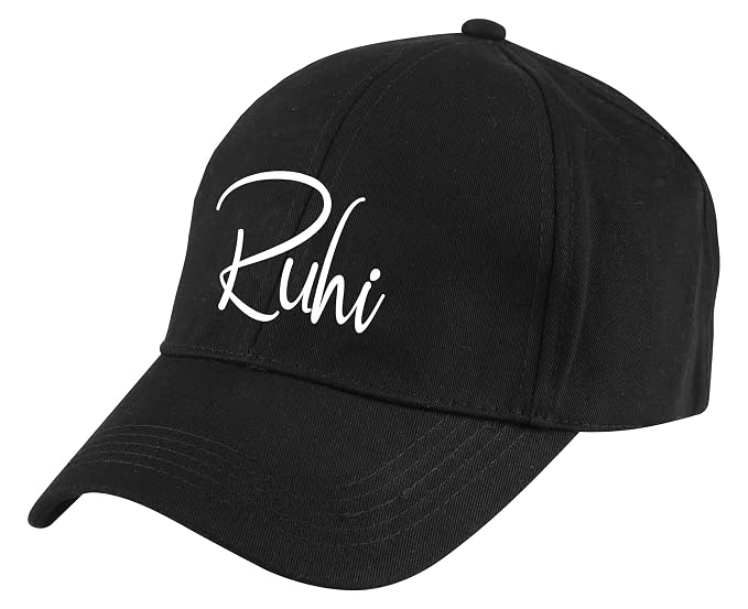 Personalised Cotton Cap – Free Size