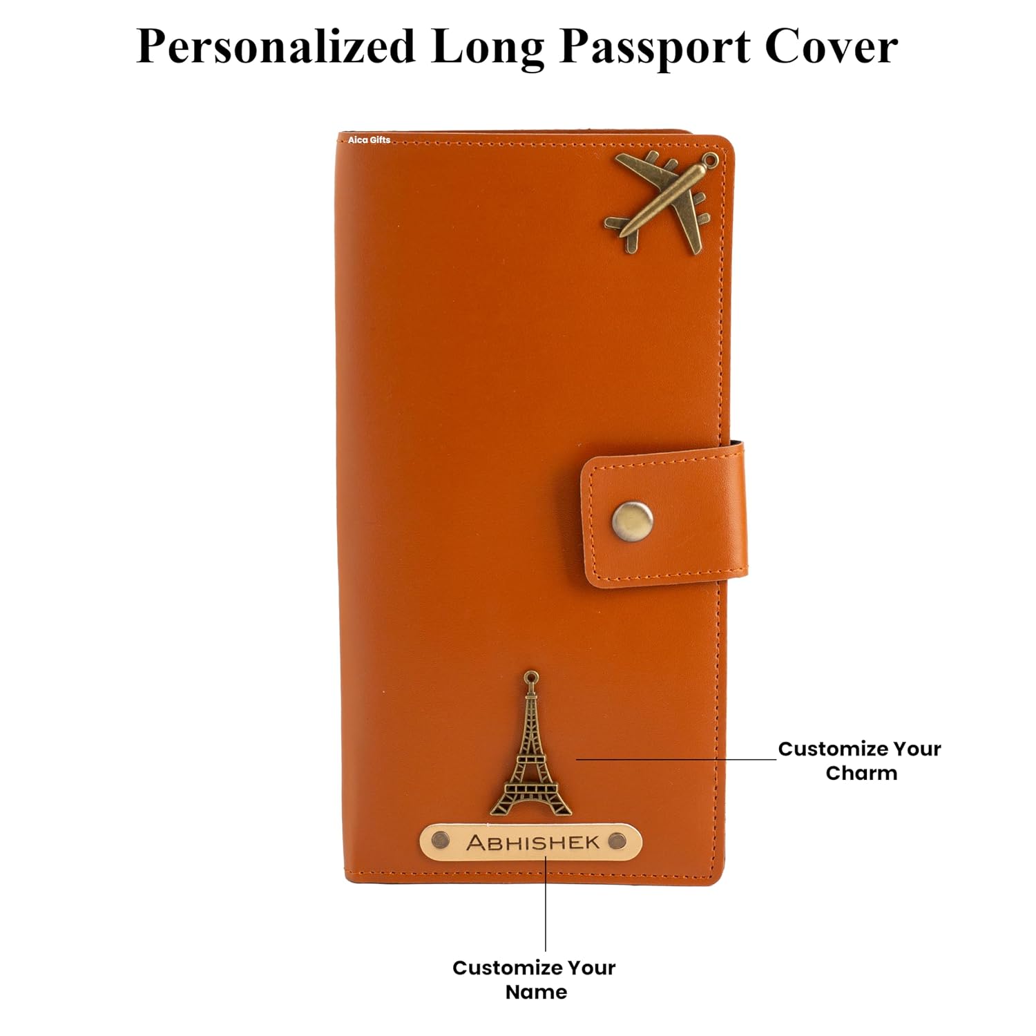 Personalized Long Passport Wallet All