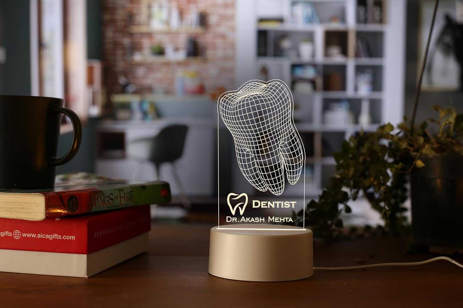 Personalized Doctor LED Table Lamp