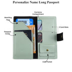 Personalized Long Passport Wallet All