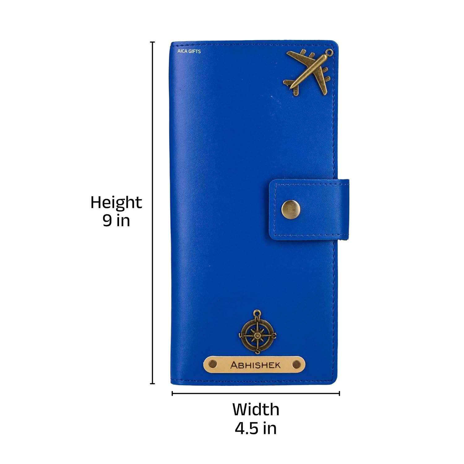 Personalized Long Passport Wallet All