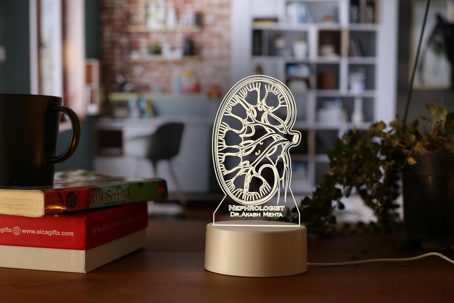 Personalized Doctor LED Table Lamp