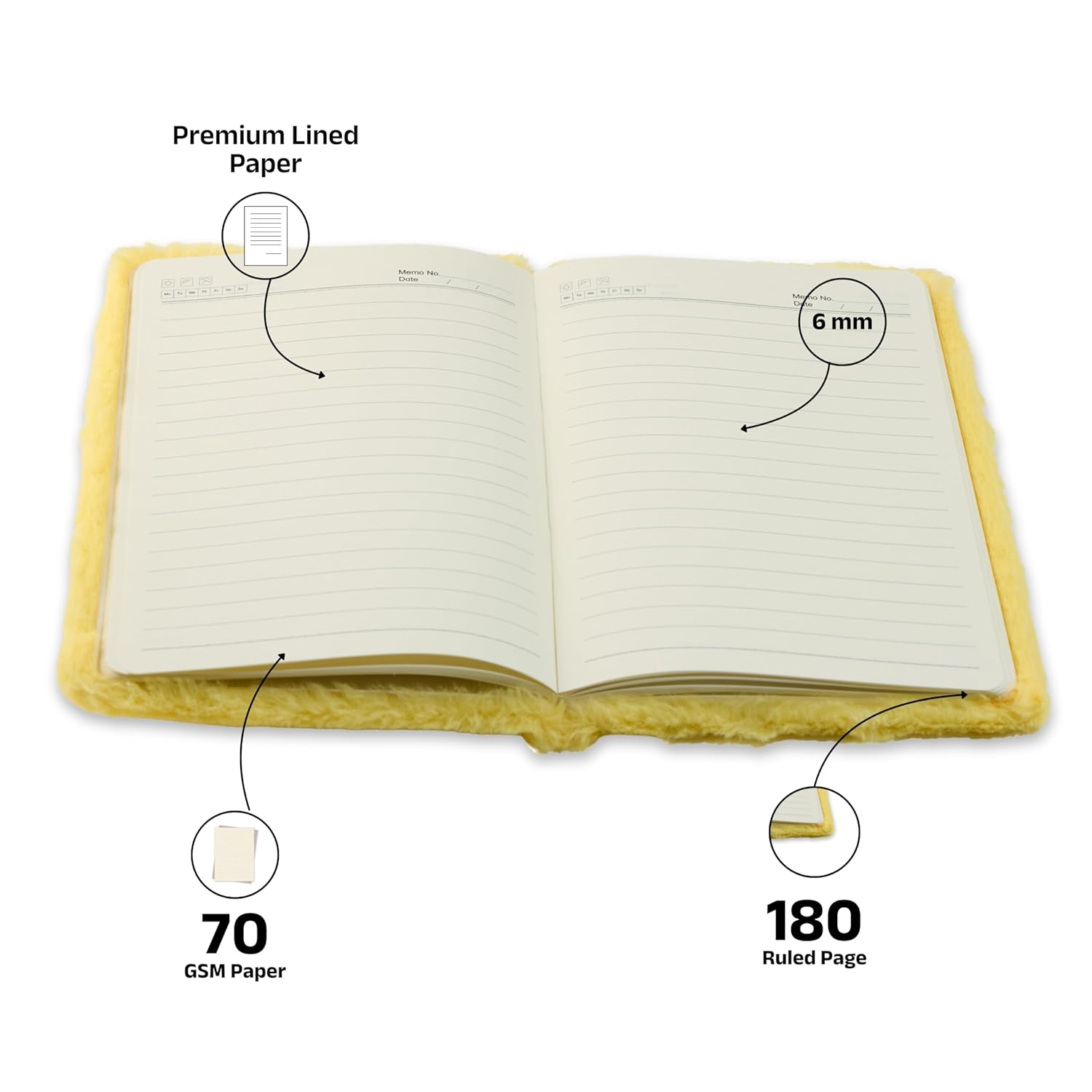 AICA Soft Fur Diary
