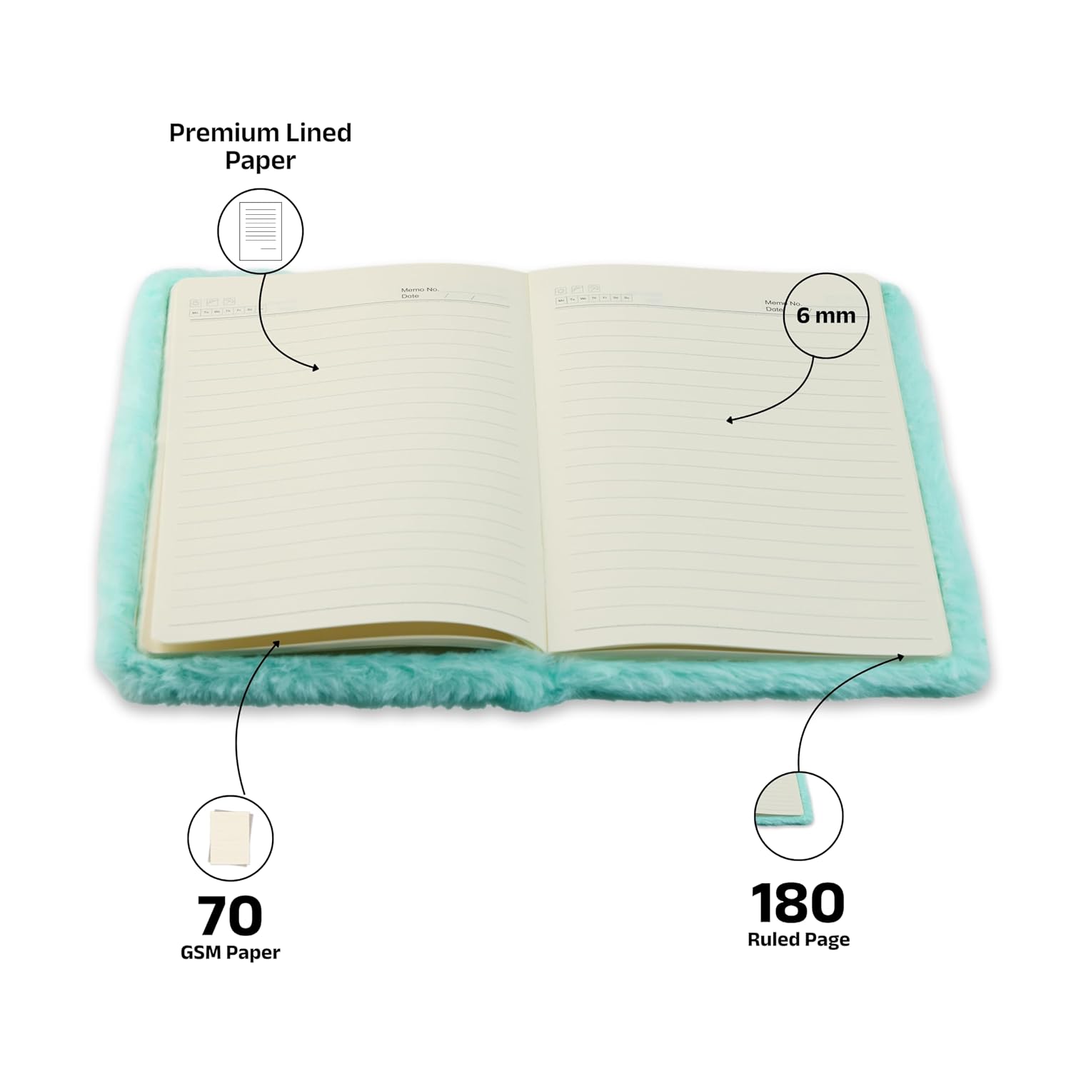 AICA Soft Fur Diary
